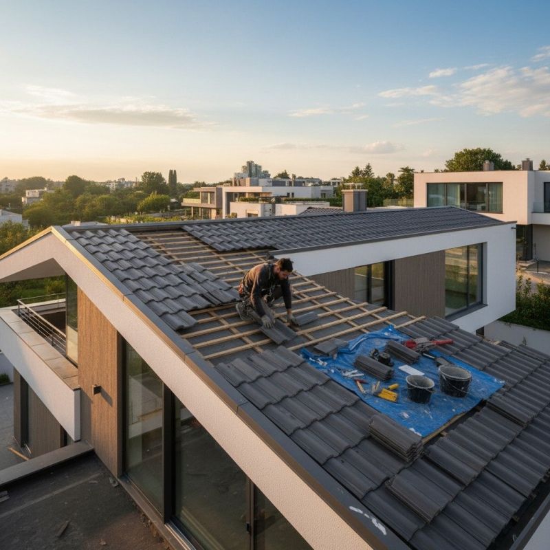 Tile Roof Replacement